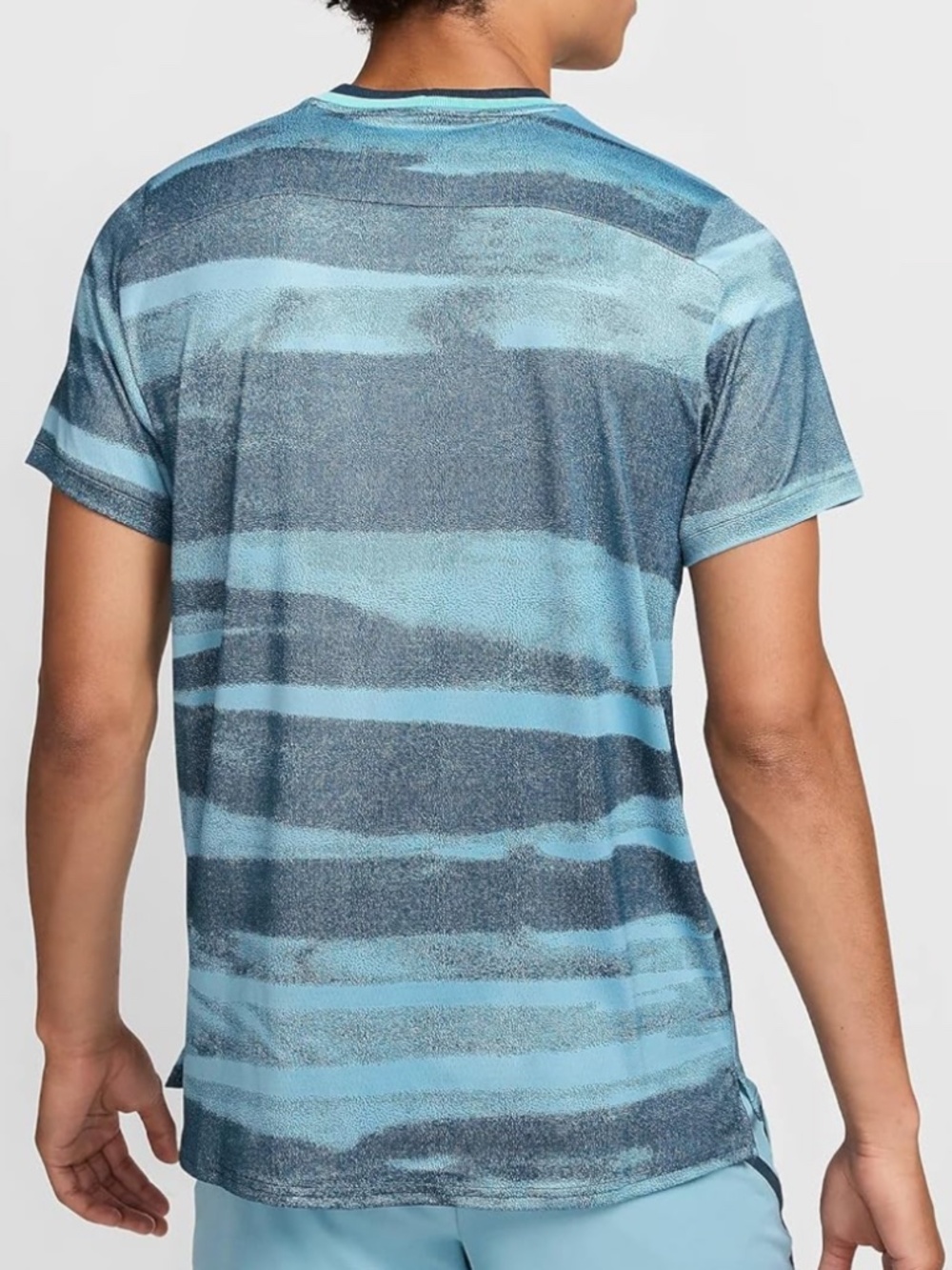 New Nike Court Men's Advantage Dri-FIT Logo Tennis T-Shirt, Medium-Tall - Picture 6 of 9